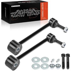 A-Premium 2 x Rear Sway Bar Links Stabilizer Bar Links, Compatible with Ram 3500 2011-2012, 4500 2011-2012, 5500 2011-2012 & Dodge Ram 3500, Ram 4500, Ram 5500 & Sterling Truck Bullet 45, Bullet 55