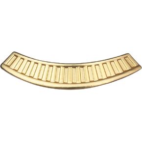 A&C Hero Cosplay Tie Clip Necktie Pin Gold Matte Accessories for Men Boys (Gold)