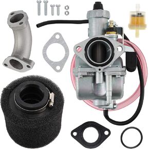 MOTOALL Carburetor VM22 26mm for Intake Pipe Pit Dirt Bike 110cc 125cc 140cc YX Pit Dirt Bike XR50 CRF70 KLX BBR Apollo Thumpstar Braaap Atomic DHZ SSR VM22 26mm Carburetor
