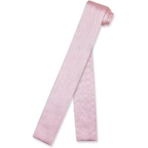 Biagio KNITTED Neck Tie Solid LIGHT PINK Color Men's Knit NeckTie