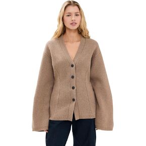 Apiece Apart Women's Paris V Neck Button Front Cardigan