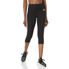 adidas Women's Training Essentials 3-Stripes High Waisted 3/4 Tights