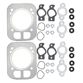 HIPA 2 Pack Head Gasket Kit for Kohler 2484104-S 2404103S 2484104 2484104S 2404137-S 2404132 2404116 Kohler CH25 CH730 CH740 CV25 Engine Head Gasket kit
