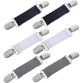 Dress Clips Back Cinch Set, 6 Pcs Cinch Clip Shirt Clips for Women Clothing Sweater Clips Clothing Cinch Clip Waist Cincher Clip Clothes Clips Retro Cardigan Clip Shawl Clips for Men and Women
