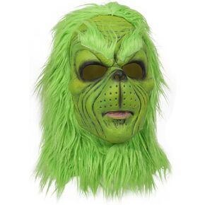 Beita Christmas Cosplay Mask, Santa Costume Latex Mask, Adult Cosplay Costume Accessories (Mask)