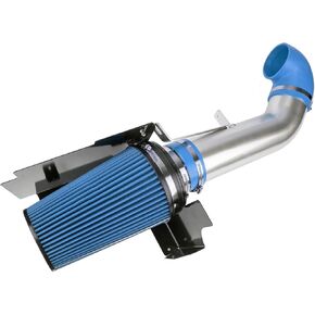 Cold Air Intake Kit with Filter Heat Shield for 1999-2006 G-M-C/Che-vy 4.8L 5.3L 6.0L V8 (Blue)
