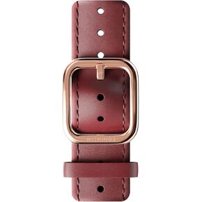 Withings - Premium Leather Wristband for ScanWatch, Steel HR, Steel HR Sport, Move ECG, Move and Steel