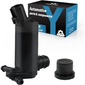Premium Windshield Washer Pump Replacement for Expedition Limited 98-17, Explorer 98-10, 00-05 Excursion, Lincoln, Mercury -Replaces OEM: 6F9Z-17664-A, F75Z-17664-BA