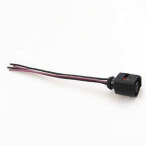Coolant Water Temperature Sensor Pigtail Plug Wiring Replacement For VW Jetta Passat Golf 4B0973712