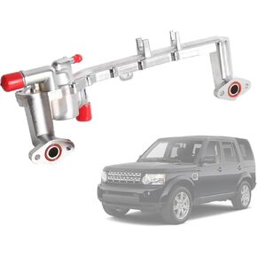 Aluminum Heater Manifold Coolant Tube with Sensors Fit for Land Rover LR4 2010-2013, for Range Rover Jaguar 2010-2020 V8 5.0L Replace LR109402, LR077042, LR018273