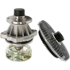 Radiator Cooling Water Pump & Fan Clutch Kit for BMW 3 5 7 Series E34 E38 E39 E46 E53 E60 E65 E66 E67 E85 X5 Z3