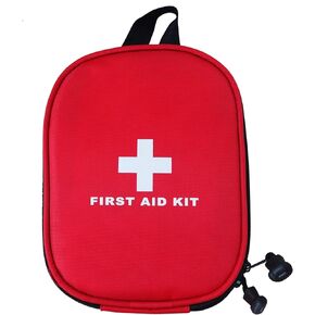 First Aid Kit for Hiking, Backpacking, Camping, Travel, Car & Cycling. with Waterproof Laminate Bags You Protect Your Supplies! Be Prepared for All Outdoor Adventures or at Home & Work (Red10)