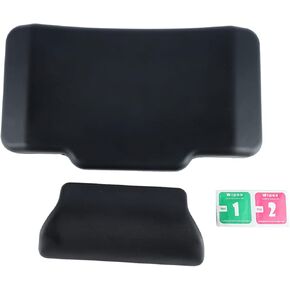 Motorcycle Luggage Box Back Cushion,Motorbike Damping Accessories,PU Leather 3cm Thickness Tail Box Passenger Backrest Support Damping Pad