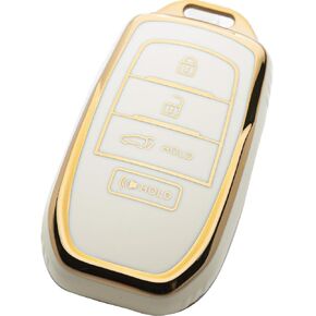 Key Fob Cover Fit for Toyota Camry Mirai 2025 Crown Corolla Grand Highlander Tundra Venza Sequoia