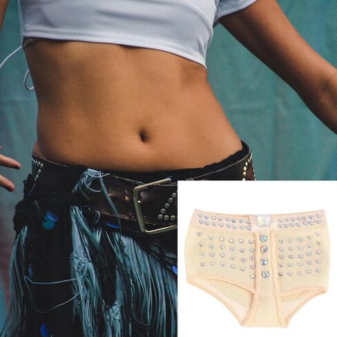 VICASKY مجموعة Xl- وسائد بطن غنائية لمقدمة القدم، أحذية باليه للقدم، ملابس داخلية بحجم حجر الراين، وسادات مشط القدم سميكة ومخالب رقص لأكمام النخيل، نصف ألماس - ثونج Xl للنساء نعل in Kuwait