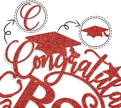 Congratulations BSN Cake Topper, Congrats Nurse/RN Cake Decor, 2024 Nursing School Grad Graduation Party Decorations Supplies, Silver Glitter in Saudi Arabia