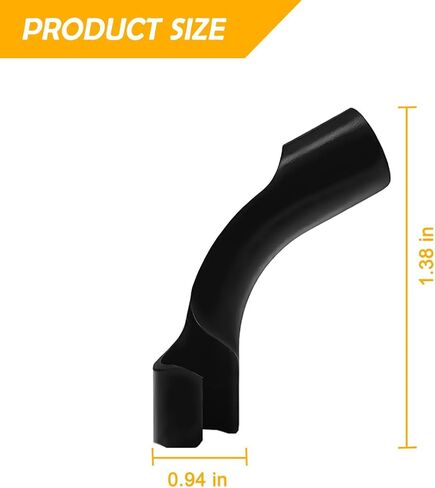 Mandark 5PCS Racing Car Fuel Tanks Hose Bender, Heavy Duty Auto Gas Can Spout Filler Hose Bender, Fit for Race Petrol Containers, Gasoline Jugs, Compatible with Many Racing Gas Tanks (Black) in Saudi Arabia