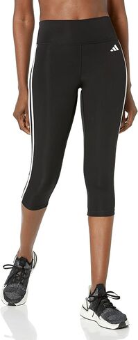 adidas Women's Training Essentials 3-Stripes High Waisted 3/4 Tights in Saudi Arabia