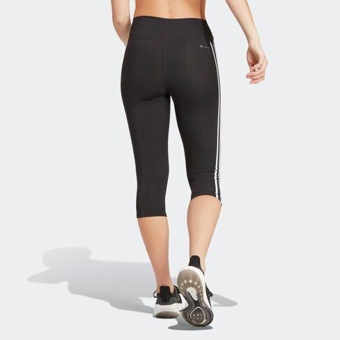 adidas Women's Training Essentials 3-Stripes High Waisted 3/4 Tights in Saudi Arabia