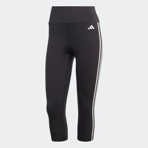 adidas Women's Training Essentials 3-Stripes High Waisted 3/4 Tights in Saudi Arabia