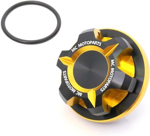 T-Axis Blue CNC Oil Filler Cap Compatible with ZX-10R Ninja ZX-6R 636 Ninja ZRX1200 2017 in Saudi Arabia