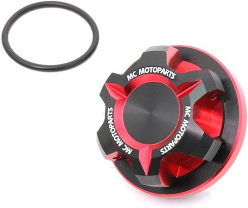 T-Axis Blue CNC Oil Filler Cap Compatible with ZX-10R Ninja ZX-6R 636 Ninja ZRX1200 2017 in Saudi Arabia