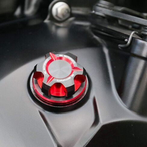 T-Axis Blue CNC Oil Filler Cap Compatible with ZX-10R Ninja ZX-6R 636 Ninja ZRX1200 2017 in Saudi Arabia