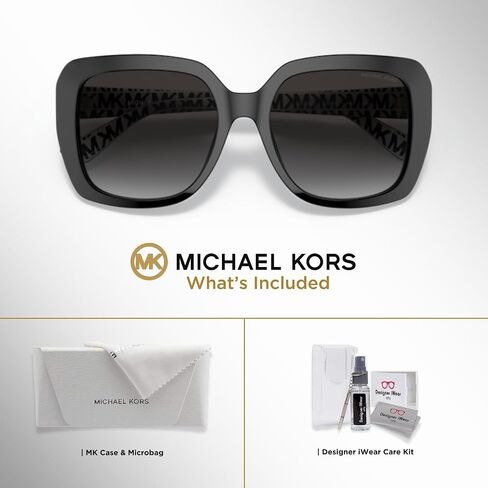 Michael Kors Manhasset MK2140 Square Sunglasses for Women + BUNDLE With Designer iWear Eyewear Kit in Saudi Arabia