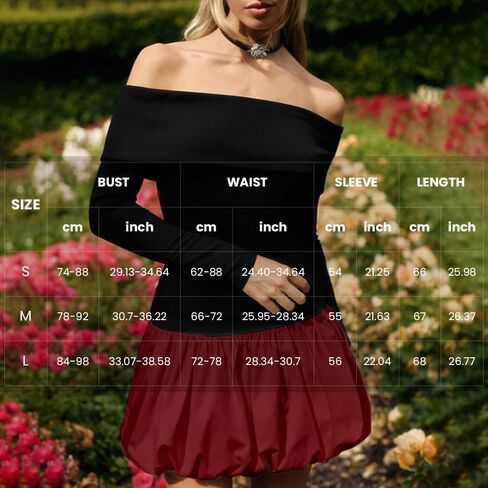 Women Off Shoulder Bubble Dress Long Sleeve Puffy Mini Dress Short Formal Dresses Cocktail Party in Saudi Arabia
