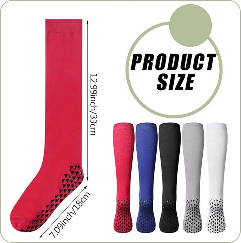 10 أزواج من جوارب كرة القدم المضادة للانزلاق للركبة جوارب طويلة لكرة القدم مع مقابض جوارب رياضية للجنسين جوارب رياضية للفريق in Kuwait