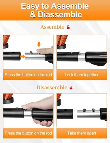 مكشطة سيارة هييا مع رأس فرشاة كبيرة مقاس 12.6 بوصة، مكشطة ثلج قابلة للتمديد لنافذة الزجاج الأمامي، وفرشاة ثلج ومكشطة ثلج لسيارات الدفع الرباعي والشاحنات - أزرق in Kuwait