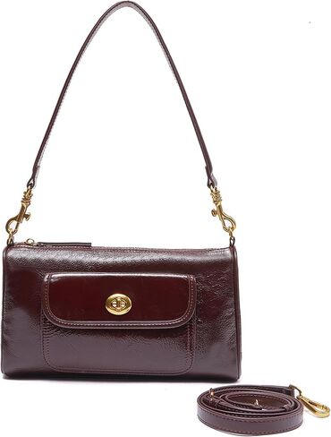 Women's Small Soft Genuine Leather Shoulder Handbag Fashion Crossbody Bags for Lady in Saudi Arabia