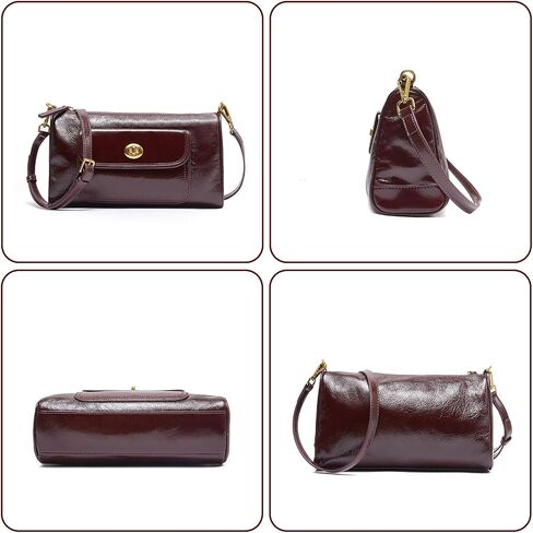 Women's Small Soft Genuine Leather Shoulder Handbag Fashion Crossbody Bags for Lady in Saudi Arabia