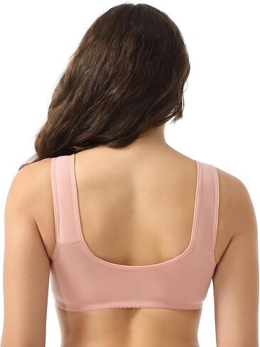 Daisy Bras for Women, Front Snap Closure Padded Bra for Older Senior Women, Comfortable and Convenient, No Underwire in Saudi Arabia