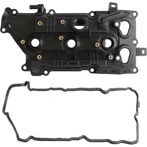 MITZONE Upgrade Valve Covers Left Driver Side Compatible with Nissian Pathfinder Platinum S SL SV Rock Creek 3.5L V6 Gas Replace 132646KA0B
