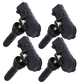 TPMS Sensors 6F2Z1-A189-A Fit for Ford Edge F150 Taurus Escape Explorer Freestar Fusion Crown Victoria Fit for Lincoln Navigator Mark LT MKZ 315Mhz TPMS Replace 7L1Z-1A189-A 4PCS