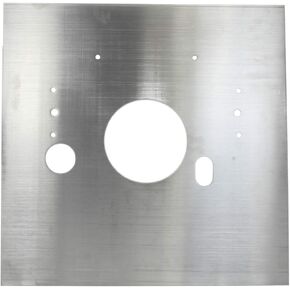 3696 1/4" Aluminum Mid Plate for Chevy