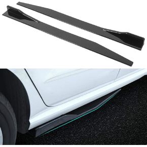 Universal Side Skirts, 2PCS Side Skirts for Cars Left and Right Splitter Lip Winglet Diffuser, 120cm/47.2in