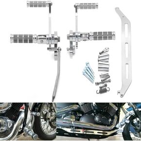 Forward Controls Foot pegs for Yamaha Vstar XVS 650 1998-2016/ XVS400 Dragstar 1996-2001