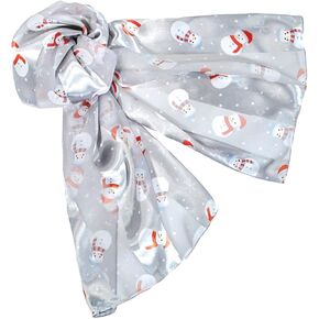 Cute Snowmen Christmas Holiday Scarves