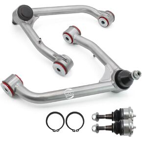 2-4" Lift Front Upper Control Arms w/Ball Joints for 2014-2018 Chevy Silverado GMC Sierra 1500，2007-2020 Cadillac Escalade ESV, Chevy Suburban 1500 and Tahoe, Yukon, XL, 2007-2013 Chevy Avalanche