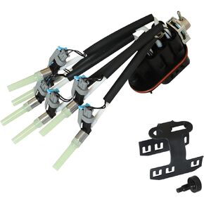 FJ503 Spider Fuel Injectors 6 Cylinder Compatible for Chevy Express Silverado 1500 Astro Blazer S10 GMC Sierra Savana Sonoma Safari C1500 Oldsmobile 4.3L V6 for 19210688 12568332 17113673