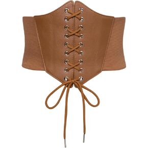 Scarlet Darkness Women Wide Belt Elastic Waist Belt Corset Belts for Dress