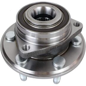 513289 Front Rear Wheel Hub and Bearing Assembly Compatible with 2010-2016 Cadillac SRX, 2011 Saab 9-4X 6lugs w/ABS