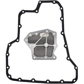 Automatic Transmission Fluid Filter and Gasket kit CVT RE4F03A RL4F03A RE4F03V RE4F03B Compatible with 1991-2013 Sentra Versa Cube 200SX NX G20 replace 31728-31X01