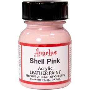 Angelus Acrylic Leather Paint, 1 oz, Shell Pink