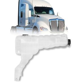 Coolant Tank Fits Kenworth T680 T880 Peterbilt 579 2013-2017 [with Cap] Radiator Reservoir Tank Replacement Kenworth T680 T880 Peterbilt 579 Semi Trucks Engine Coolant Bottle Tank