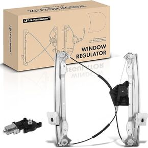 A-Premium Electric Power Window Regulator with Motor Compatible with Chrysler 200 Dodge Avenger 2011-2014 Sedan Front Driver Side