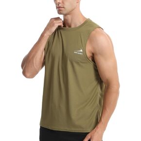 Men's Tank Tops Sleeveless Gym Shirt Running Athletic Top