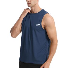 Men's Tank Tops Sleeveless Gym Shirt Running Athletic Top in Kuwait